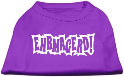 Mirage Pet Products Ehrmagerd Екран за печатење кошула Виолетова xxxl