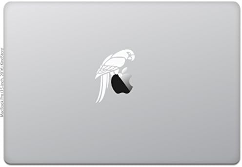 Kindубезна продавница MacBook Pro 13/15 /12 Налепница за налепници MacBook Prapher Part Bird Bird White M802-W