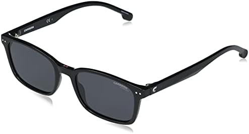 Carrera 2021t/s правоаголни очила за сонце, црна/сива, 50мм, 18мм