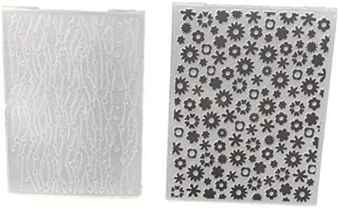 AZSG Gear Flower Background Pransoid Prastines Spossing Папки за картички за правење фото -албум DIY ScrapBooking