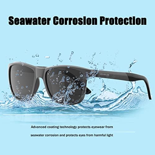 Заштита од Корозија на морска вода Лесни ТАК Поларизирани Спортски Очила За Сонце За Мажи Жени УВ400 ЗАШТИТА ТР90 Рамка