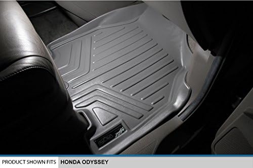 SmartLiner Custom Fit Fort Clone Mats 3 Row Liner Set Grey за 2011-2017 Honda Odyssey - Сите модели
