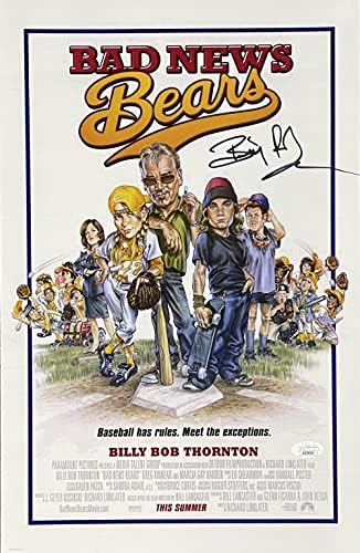 Били Боб Торнтон потпиша 11х17 лоши вести мечки филмски постер Фото ЈСА