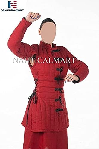 Облека за жени во Gambeson Women'sенски Gambeson - LARP средновековна фантазија женски оклоп