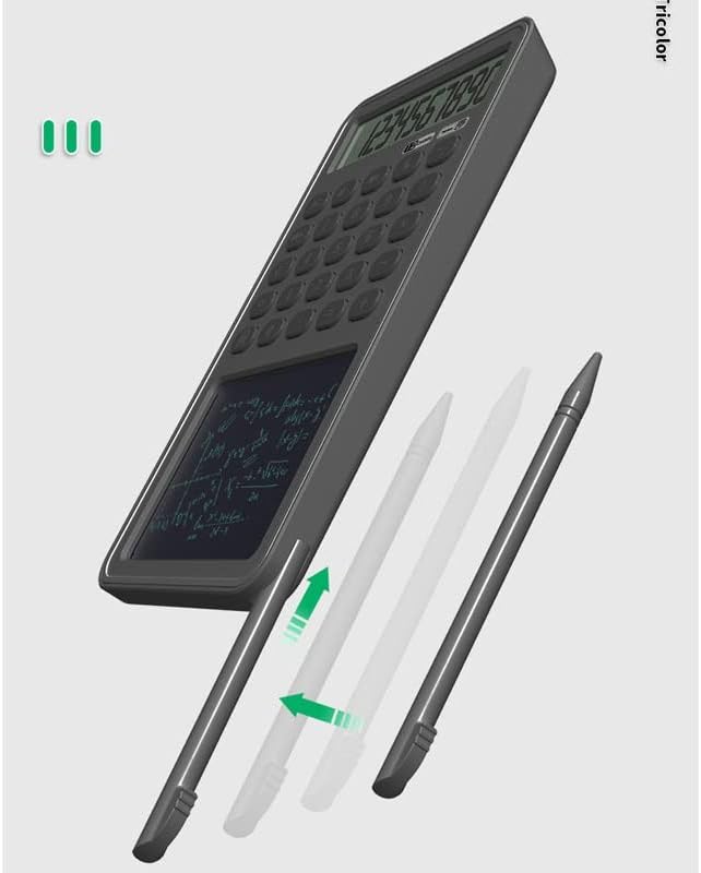 Феер мултифункционален калкулатор за деловна канцеларија Преносен ЛЦД за таблети за пишување таблети 12 цифрен дисплеј Финансиски калкулатор