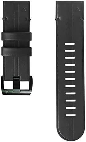 Neyens 22mm 26mm Silicagel+кожна лента за часовници за Garmin Fenix ​​6x 6 Pro 5x 5 Plus 3HR 935 945 Mk2 Enduro Брзо ослободување