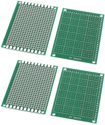 AEXIT 7 x табли за прототипирање 5см DIY прототип хартија PCB Универзална експеримент матрикс -табла за прототипирање на табли за прототипи