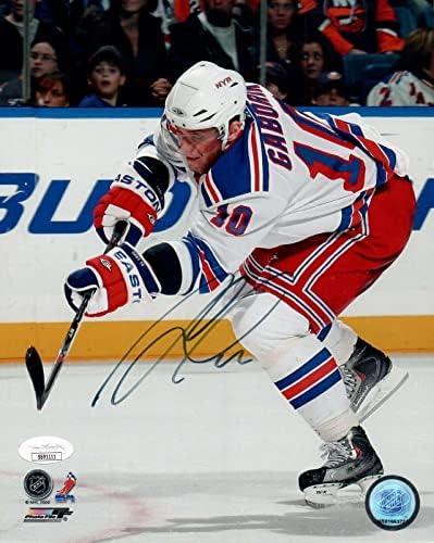 Маријан Габорик потпиша хокеј Фотографија со 8х10 со JSA COA - Автограмирана НХЛ Фотографии