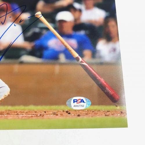 Јуниел Дијаз потпиша 11x14 Фото PSA/DNA Лос Анџелес Доџерс автограмирана - автограмирани фотографии од MLB