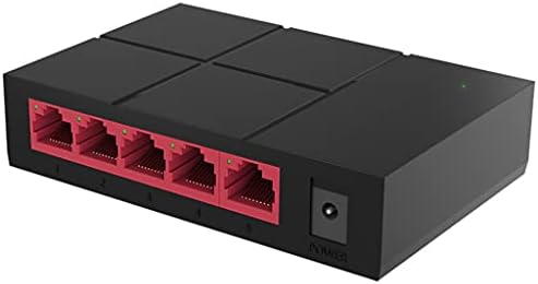 N/A 5 Порта Gigabit Switch 10/1 100/1000Mbps RJ45 LAN Ethernet Брза работна површина за вклучување на мрежата