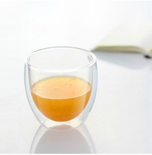 Moyishi Double Wallид боросиликатен чај/чаша за кафе - сет од 4