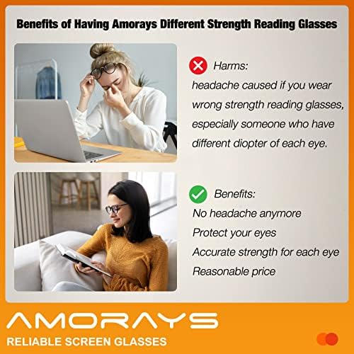 Амораи за читање очила заменливи леќи за мажи жени, пролетни шарки читачи со различна сила за секое око