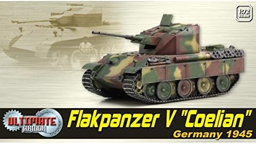 Змеј модели Flakpanzer v „Coelian“ германско воено копнено возило во 1945 година, скала 1/72