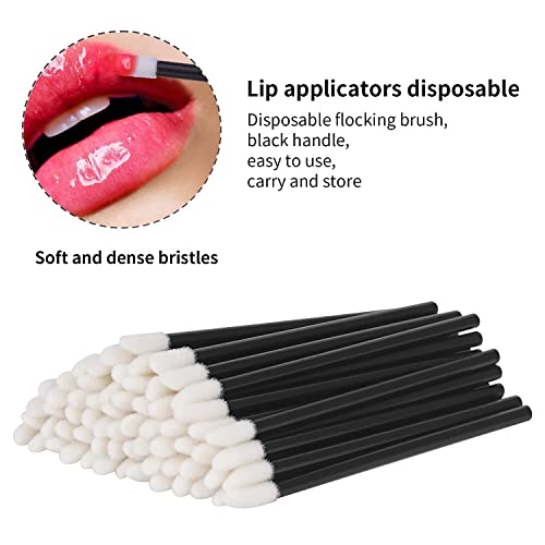 200 парчиња четки за еднократна употреба усни четка за шминка за усни сјај за усна глазура за усни апликаторки WANDS комплет