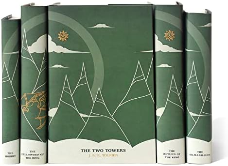 Книги на Junунипер Господар на прстените: Комплетни списи | 5-волуменски хард-корнер за книги со прилагодени дизајнирани јакни за прашина