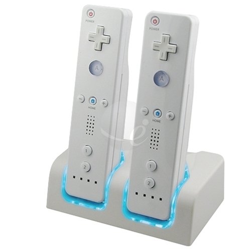 Полнач За Далечински Управувач + 2 Батерии За Wii Игра