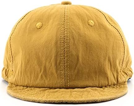 Vptmrp Soft Snapback Unisex Cap Кратка цврста боја на бејзбол капа за мажи и жени