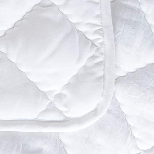Кревет четкан микрофибер надолу алтернативен тодлер утешител, ултра мека лесна и топла креветче за здив ватирано ќебе за кревет за шетач