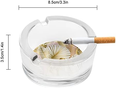Пепелници за цигари морско желка кристално стакло стакло од пепел пушење на држач за пепел за дома хотелска канцеларија маса врв