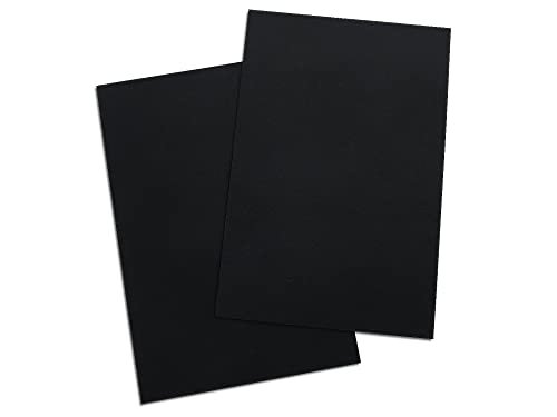 Фалсификувани акрилици црн кидекс т .060 , номинален 8 x 12 инчи
