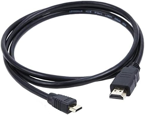Uptright Mini HDMI HDTV TV Audio Video AV кабел кабел Олово компатибилен со Hannspree Hannspad HSG1279 SN1AT7 10.1 10.1-инчен SN14T71