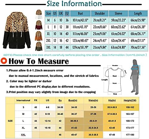 Prdecexlu долги ракави палта жени култура бизнис зима прилично вклопена леопард печатена палта со капи, дебели топли патенти со
