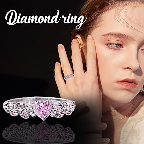 Женски накит ringsвони личност едноставен венчален прстен за жени мал свеж loveубовен ангажман прстен накит подароци анксиозност прстен