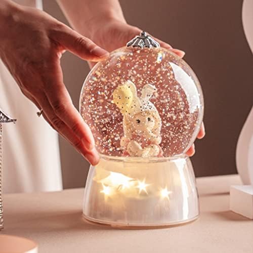 Liuzh Dream Starlight Sconflake Crystal Ball Music Box Octave Box испратена да ги испрати Денот на Денот на девојчињата Најдобар подарок