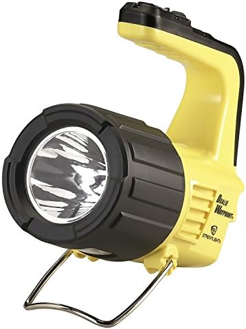 Streamlight 44955 Dualie Waypoint 1000-лумен алкална батерија со двојна зрак место/област на поплави светло, жолта, кутија