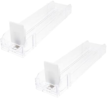 Хемотон 2 парчиња чист штанд ротирачки решетки за складирање пластични кутии за складирање решетки за автоматско прикажување на куќиште за приказ
