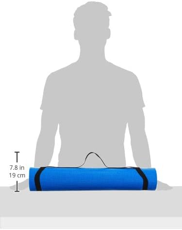 Spoga 1/4-инчен анти-лизгачки вежба јога душек со лента за носење