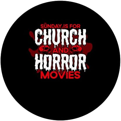Црковни и хорор филмови Страшно хорор филм PopSockets Swappable PopGrip