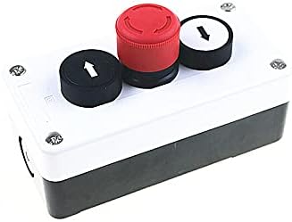 Копчето за запирање на итни случаи Zlast, копче за стрела, кутија за водоотпорно копче, контролно поле за прекинувач.
