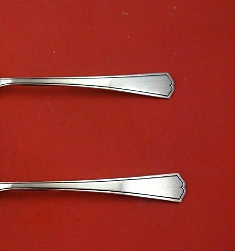 Chippendale New By Alvin Sterling Silver Salad Serving Set 2PC Original 9 “