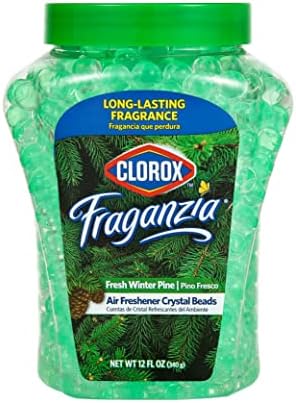 CLOROX - BB0151 Fraganzia Crystal Beards Freshener | Долготрајни монистра за освежувач на воздухот | Освежувач на воздухот од гел монистра