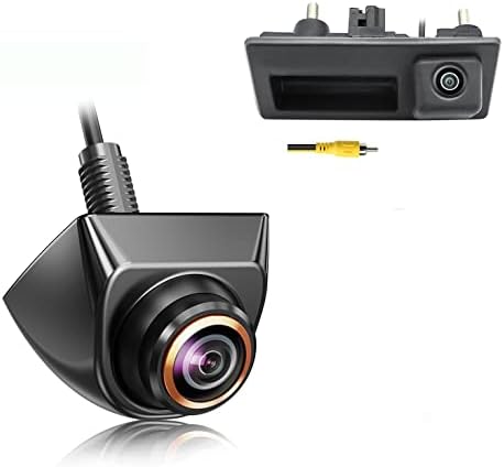 Резервна камера Greenyi HD 720p за Audi VW + AHD 720p обратна задна камера со златен раб