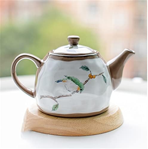 Сурова грнчарија YCZDG Јапонски тенџере со тенџере чајник чајник керамички цветни чајници за домаќинство чај чај
