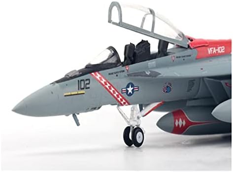 Модели на авиони на Apliqe 1/144 за американски F/A-18F Fighter Rattlesnake Squadron легура за завршен модел на авиони графички дисплеј