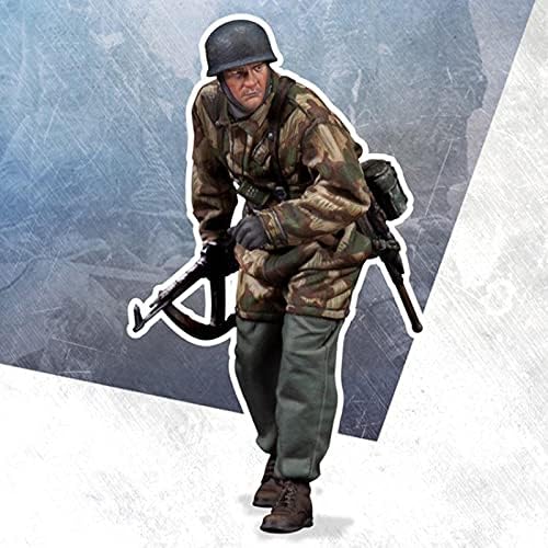 Goodmoel 1/35 WWII германски војник смола фигура / неисправен и необоен војник минијатурен комплет / HC-3078