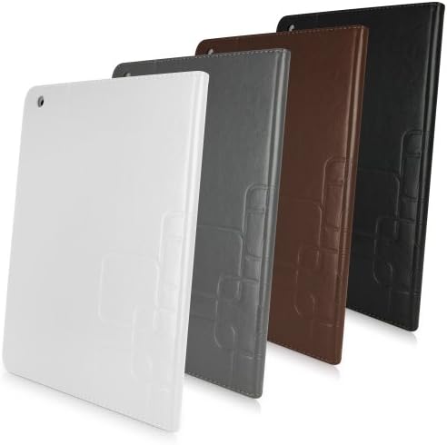 Boxwave Case компатибилен со iPad Air - Folioview Кожа кутија, кожа паметен фолио покритие w/штанд - класичен кафеав