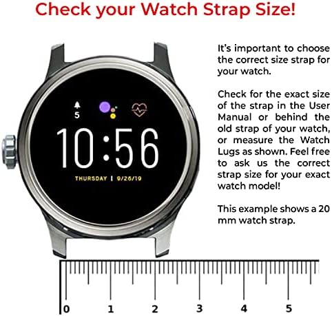 Еден ешалон Брза за часовници за часовници компатибилен со Nokia Withings Steel HR најлон замена Smart Watch Strap