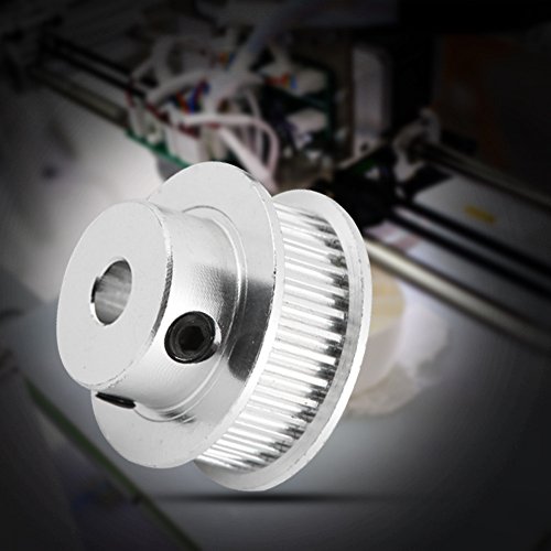 Kosdfoge 5pcs GT2 алуминиумски тајминг -макара за DIY 3D печатач 36 заби