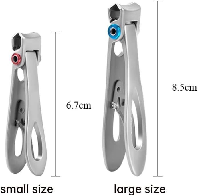 Цису Професионални Ножици За Нокти Нерѓосувачки Челик Широк Отворање На Вилицата Маникир Машина За Нокти Дебели Тврди Вродени Нокти