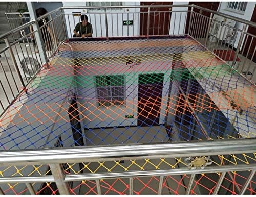 Јувуксин Повеќенаменска Мрежа За Јаже Балкон и Мрежа за Безбедност На Прозорци | Преголема Безбедносна мрежа 6х3м | Балконска Безбедносна мрежа.