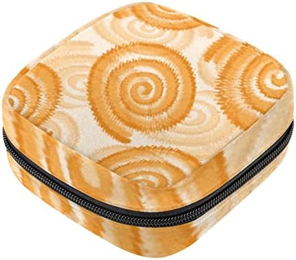 Спирална боја блок санитарна торба за складирање на салфетка, преносен период комплет торбички торбички за период менструална чаша торба
