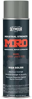 Сејмур 620-1416 Индустриски MRO високи цврсти материи за спреј, сива