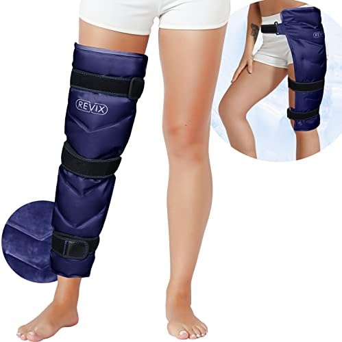 Реикс топла ладна терапија мраз пакувања за повреди колена ракав за компресија и лед од мраз за нозе за нога
