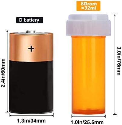 Пластични празни шишиња со пилули со двострани капачиња за употреба - Организатори на диспензери за лакови за пилули за лекови