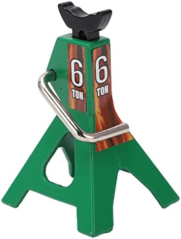 Vgeby Protable RC Jack Stand Set, висина Симулација Декоративен додаток мини кревање Jackек и тела на камиони за SCX10 D90 110 RC автомобил