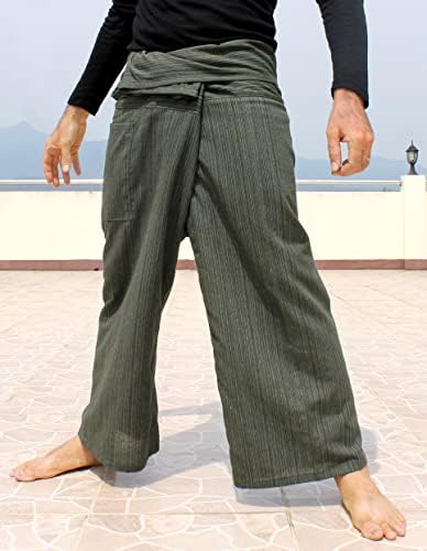 Раанпахмуанг шарени тајландски рибарски панталони мажи жени лабави јога пиратски харем